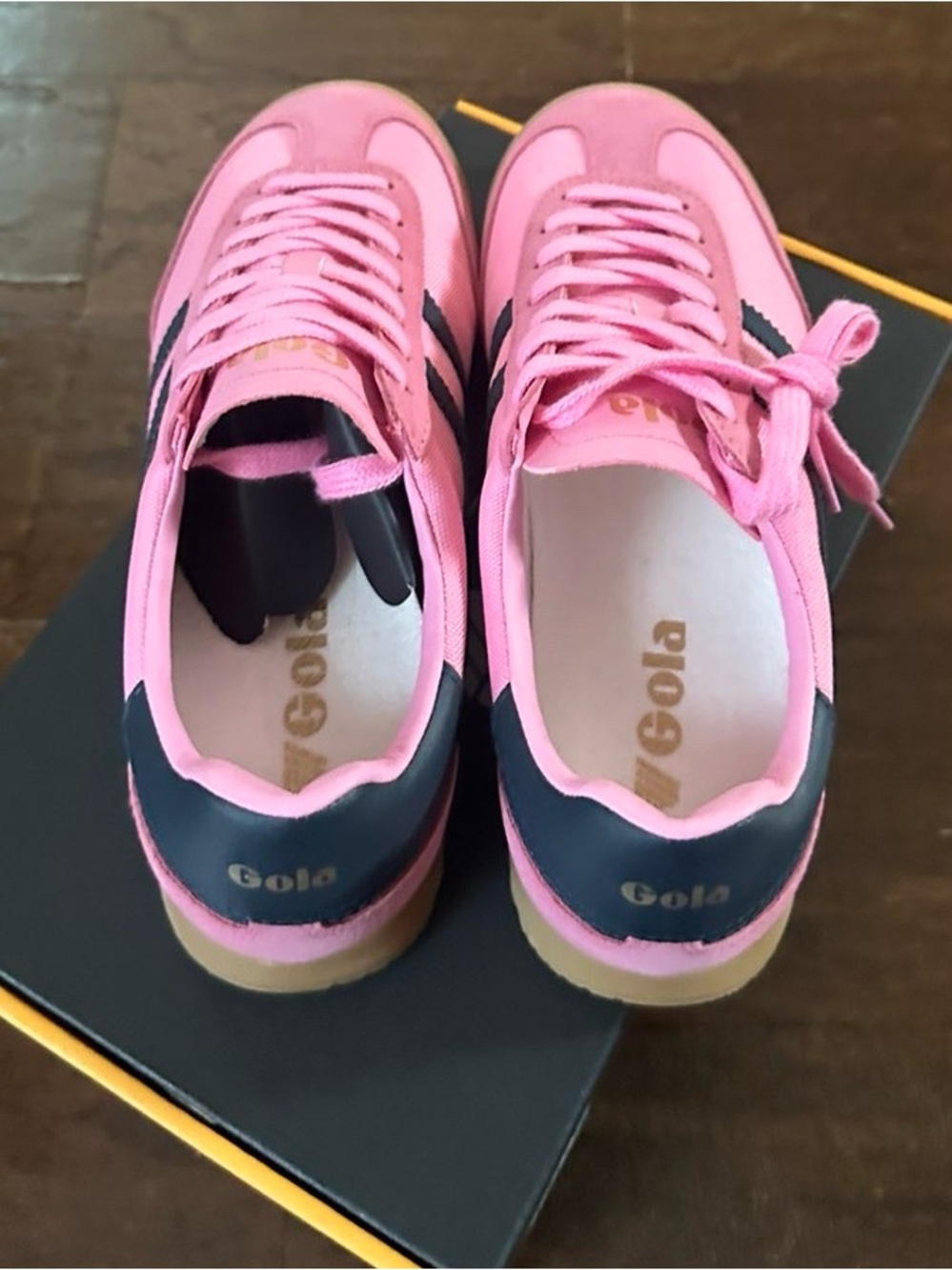 Gola Tornado Sneakers Pink size 8 Brand New - Picture 9 of 12